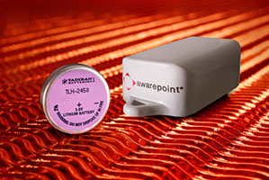 Awarepoint medical RFID asset tracking tags utilize bobbin-type LiSOCl2 batteries that do not have to be removed prior to high temperature autoclave sterilization, ensuring continuous and reliable data.