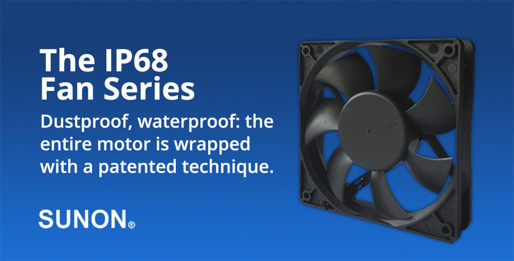 IP68 Dustproof Waterproof Fan Series
