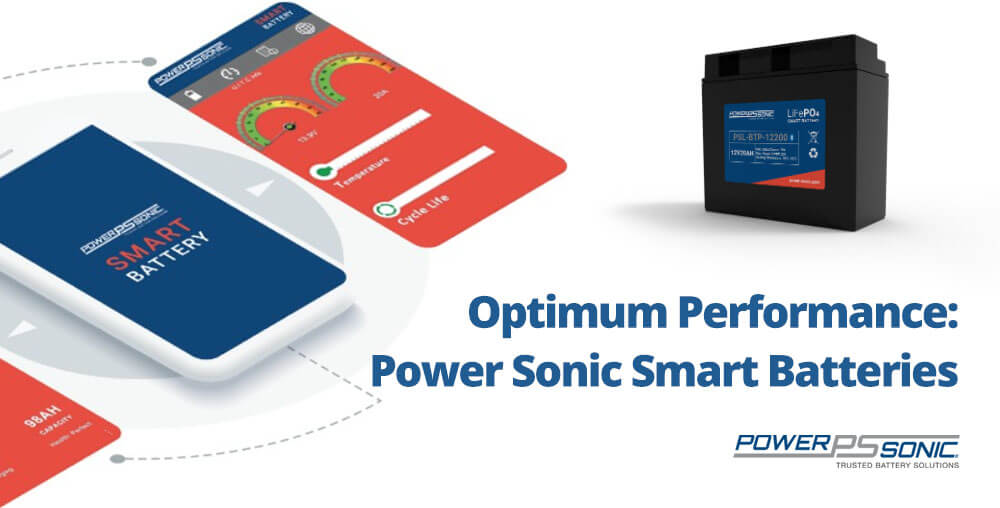 Smart lithium batteris bluetooth Power Sonic