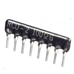 Network Hybrid Resistors