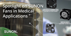 sunon fans in medical applications