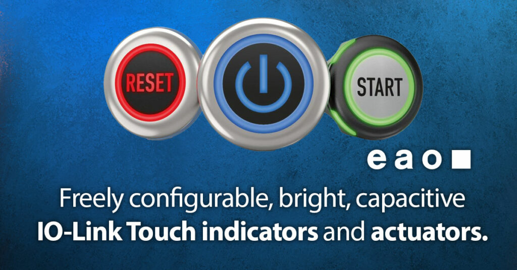 EAO Touch Capacitive Actuators and Indicators